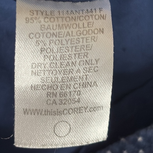 Anthropologie Corey Lynn Calter Embroidered Cropped Top in Blue - Size Small - Picture 6 of 6